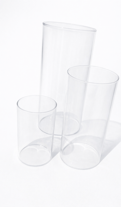 Zylindervasen, 3er Set